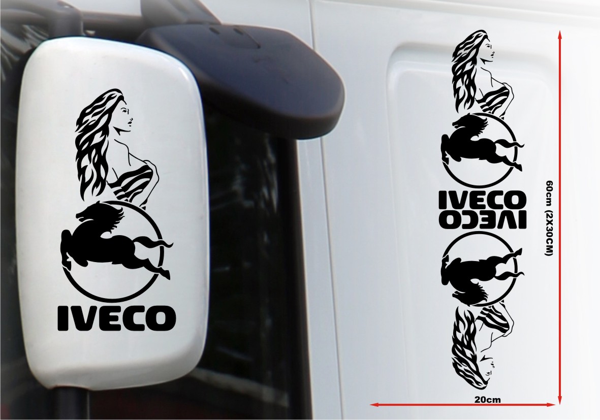 Samolepka na zrcátko IVECO - MST1002