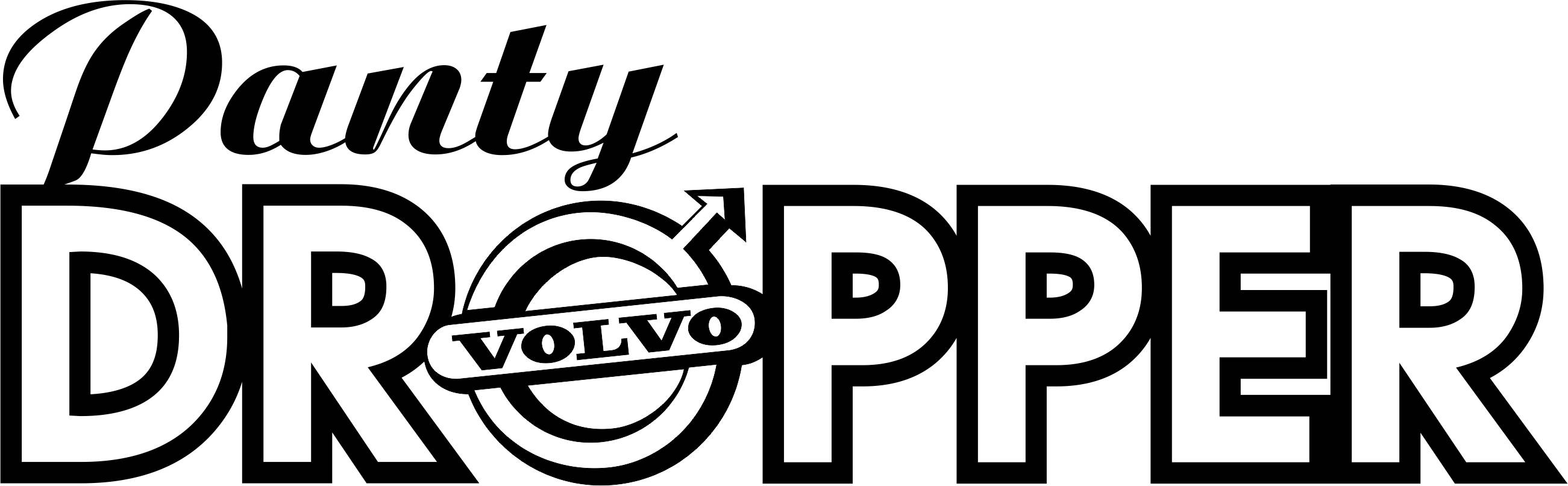 samolepka nápis Panty Dropper – Volvo
