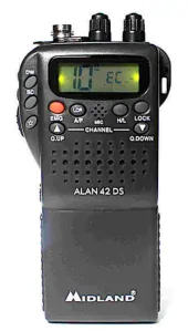 Ruční CB stanice Midland ALAN 42 DS multi