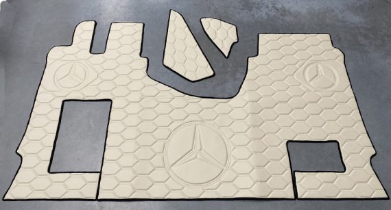 autokoberec MERCEDES MP 4/5 (sedadlo spol. pevné) – vlastní kombinace /vzor 1/