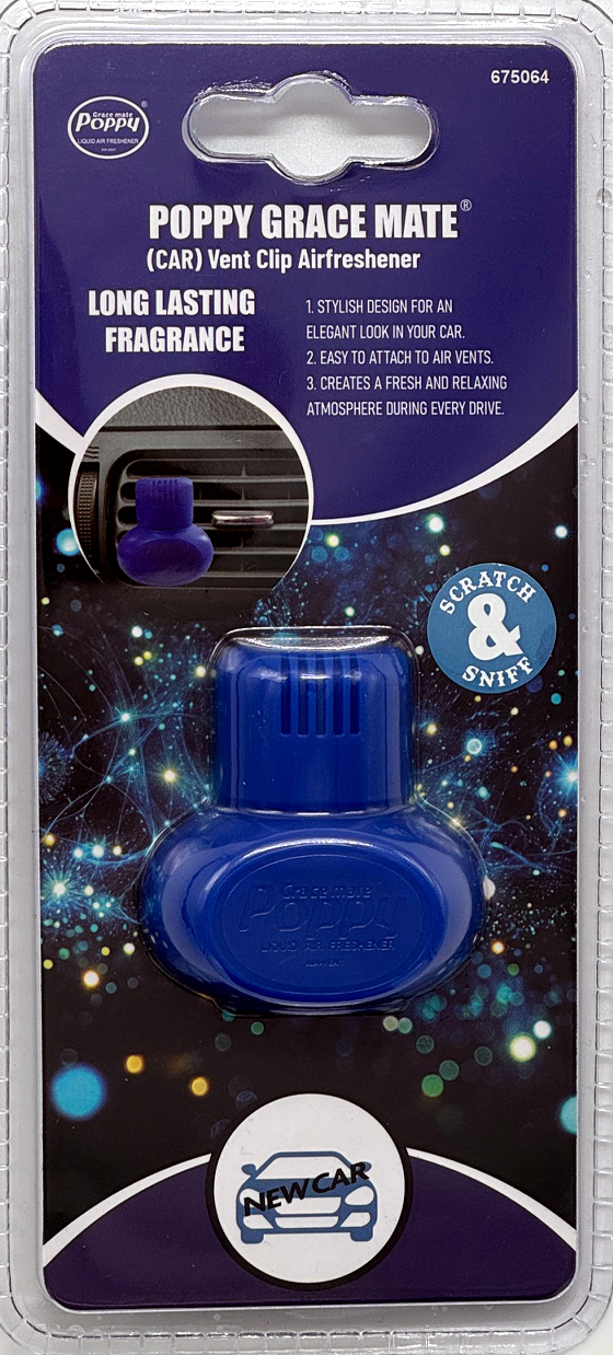 Osvěžovač do mřížky POPPY EVA - New Car