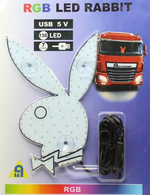 Světelný RGB zajíc