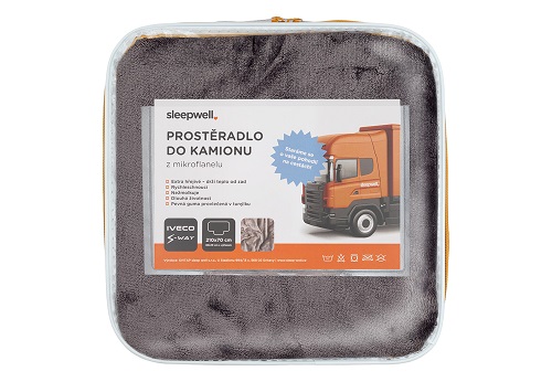 Prostěradlo mikroflanel IVECO S-WAY