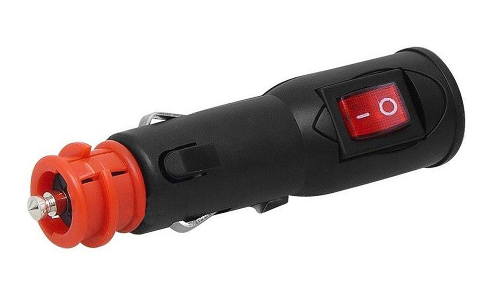 Zástrčka do zapalovače s vypínačem 12/24V