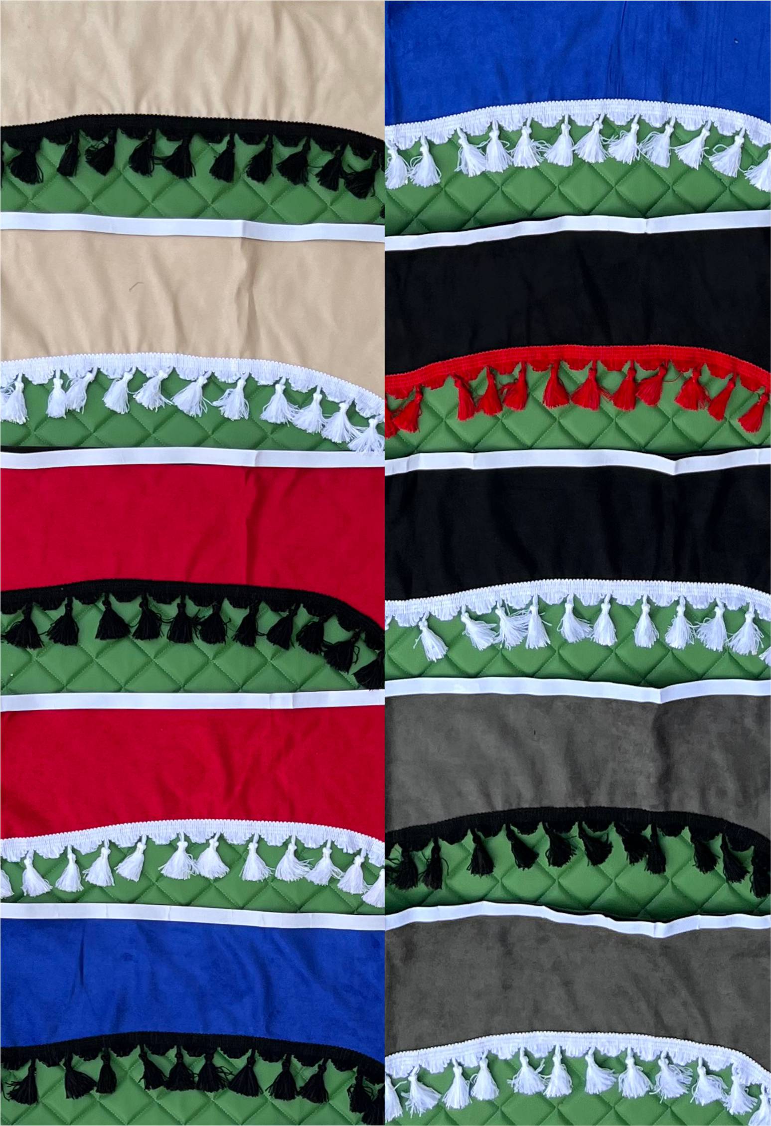 Záclonky do kamionu – třásně