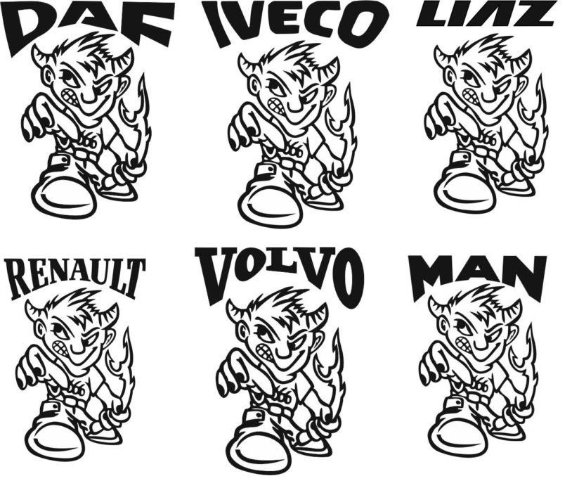 tričko dětské - čertík vidle