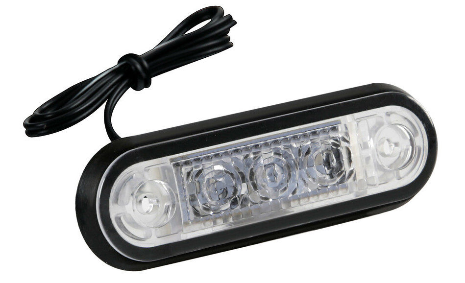 Pozička LED F-15, 9-24V bílá