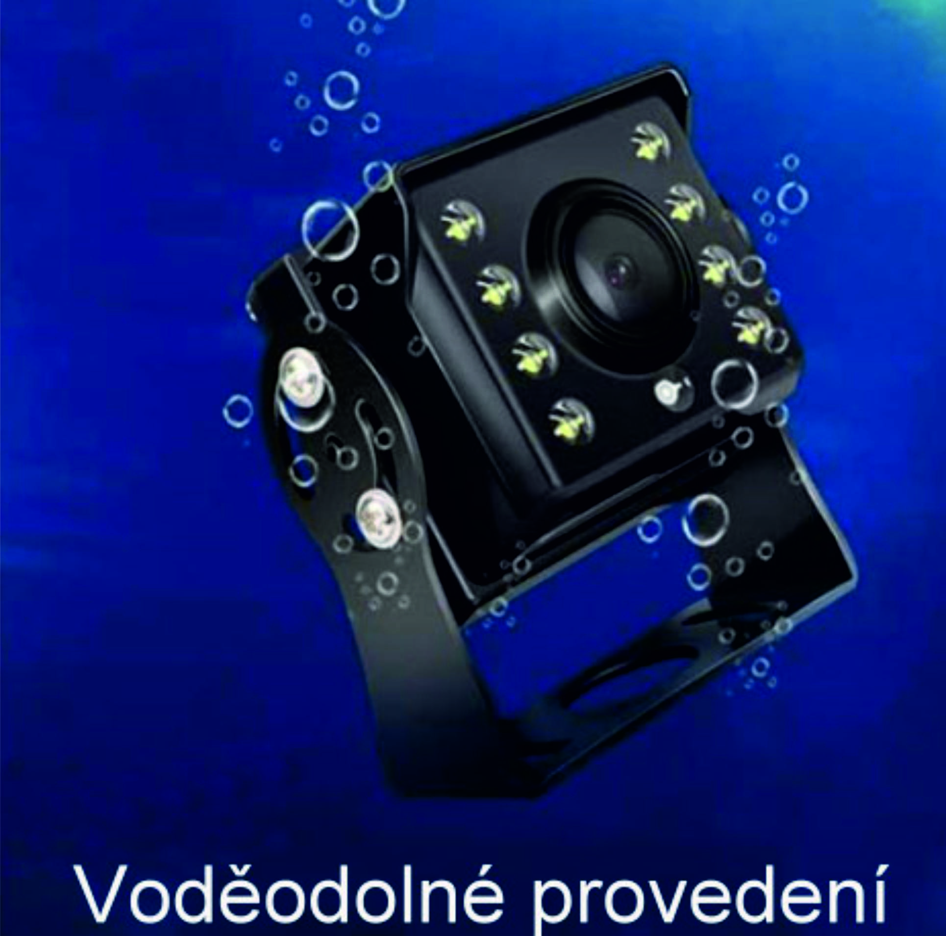 Parkovací a couvací set 12-24V - LCD monitor 7" + kamera s kabelem