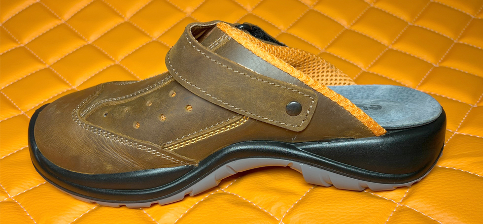 Truckerské sandály vel. 38 - hnědé