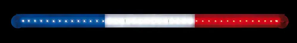 Světelná trikolóra "FRANCE" 24V, 60cm