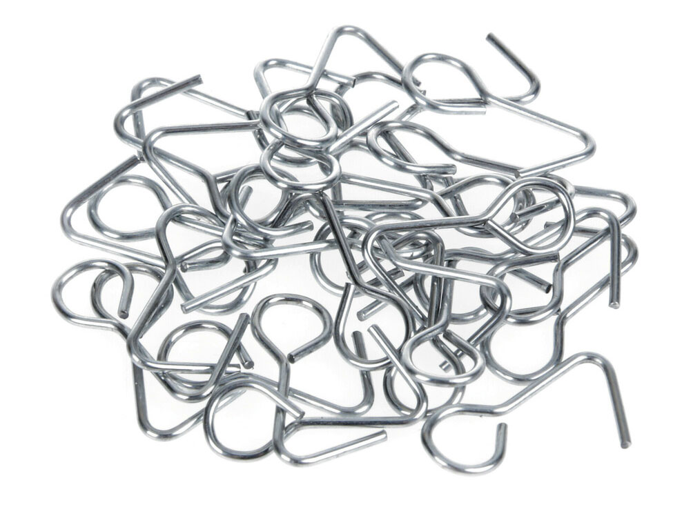 Kovové háčky sada 30ks