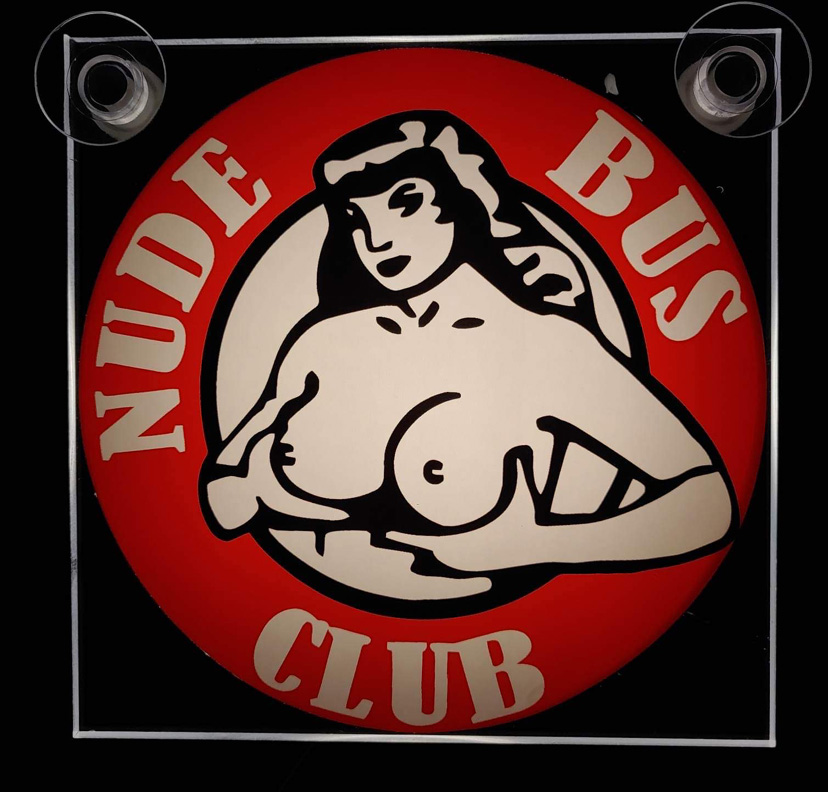 Světelný LED box – Nude Bus Club USB