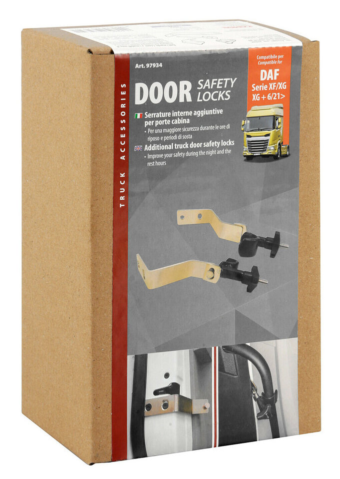 Zabezpečení dveří DAF XF,XG,XG+ od 2021