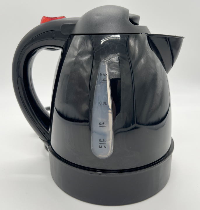 Konvice 24V, 1l, 250W, kulatá - černá