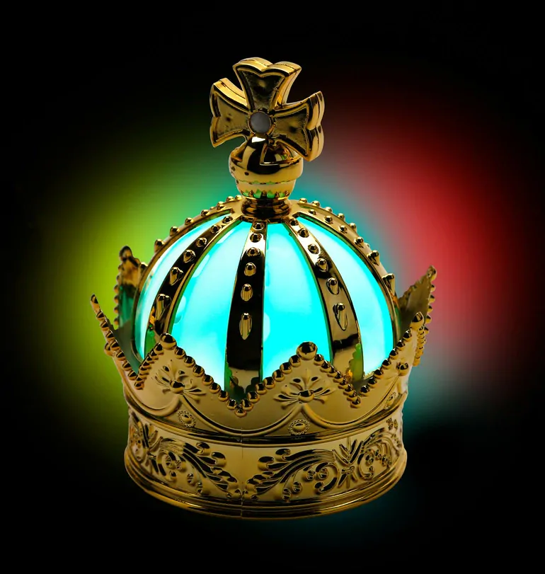 USB RGB LED osvětlení pro osvěžovače koruna “KING”