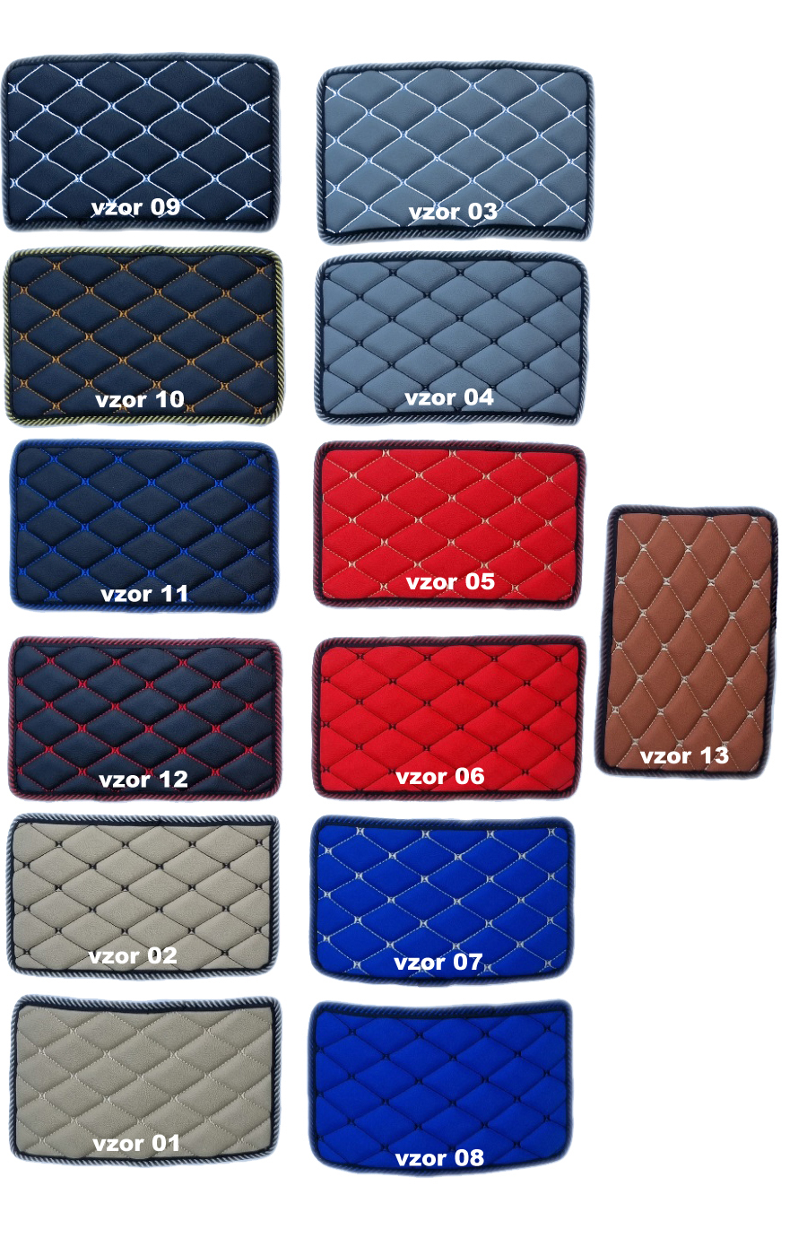 autokoberec MAN TGX od 2020 automat – 2 kastlíky (sada) – ROYAL