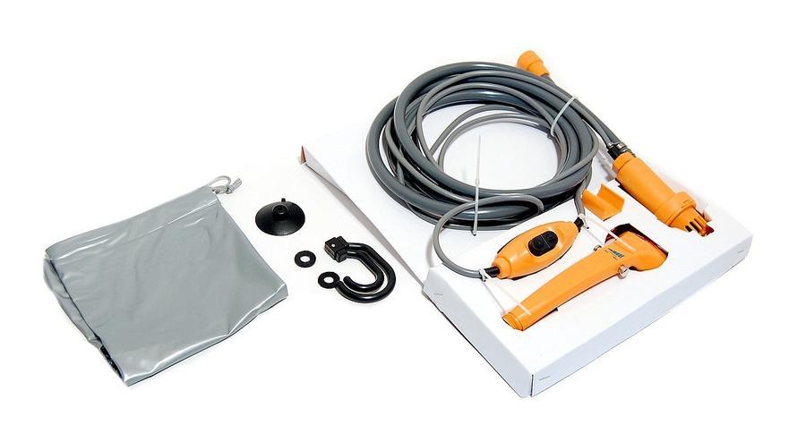 Elektrická přenosná sprcha 12V