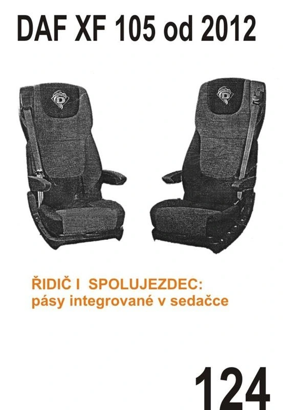 autopotah kožený DAF č.124