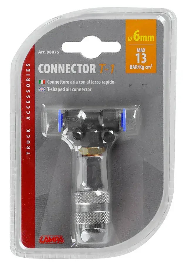 Rychlospojka T-konektor Ø 6 mm