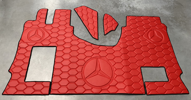 autokoberec MERCEDES MP 4/5 (sedadlo spol. pevné) – vlastní kombinace /vzor 1/