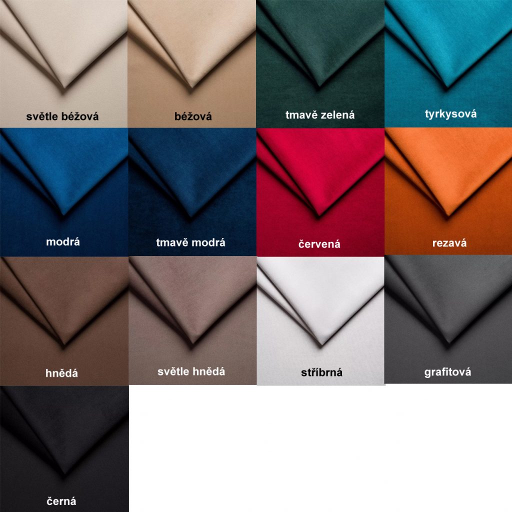 Bordura nad přední okno (třásně) – vlastní barevná kombinace