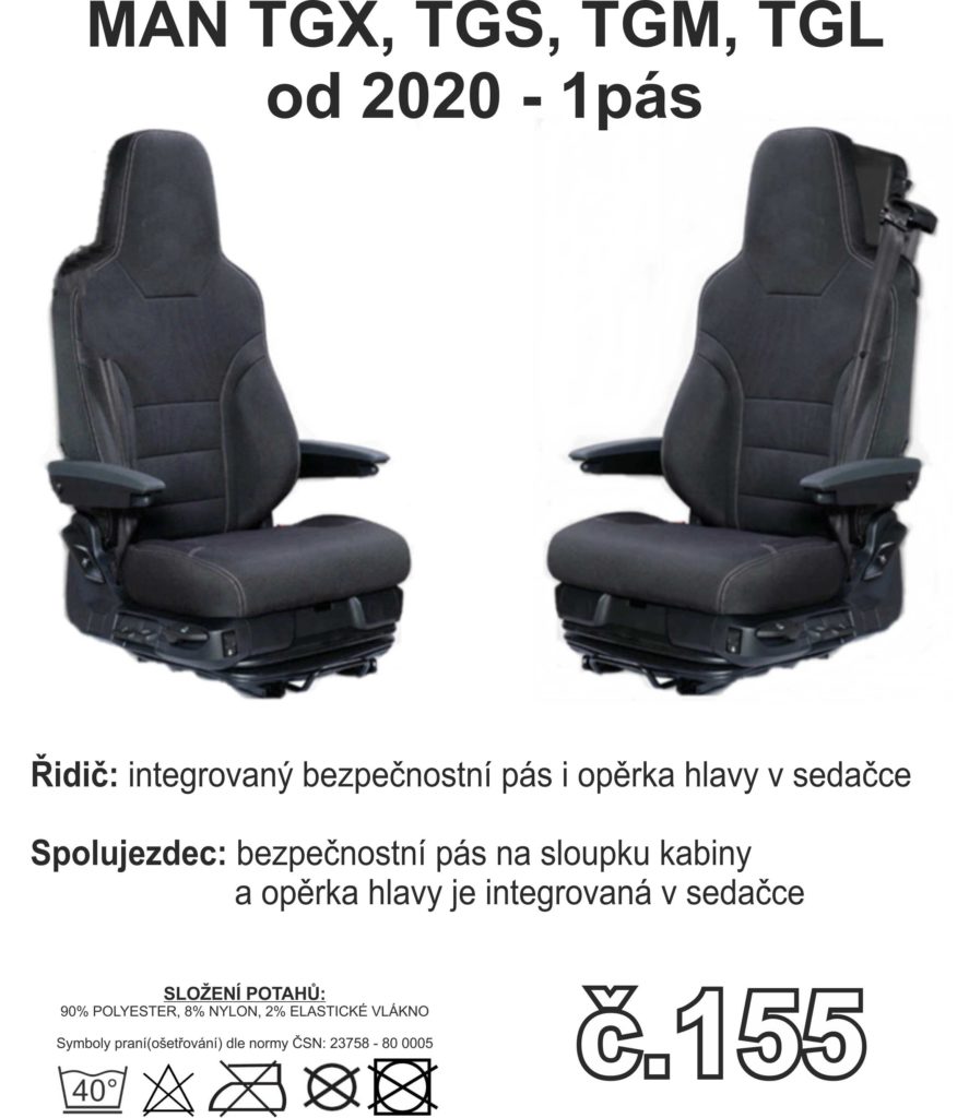 autopotah kožený MAN od 2020 č.155 – ROYAL