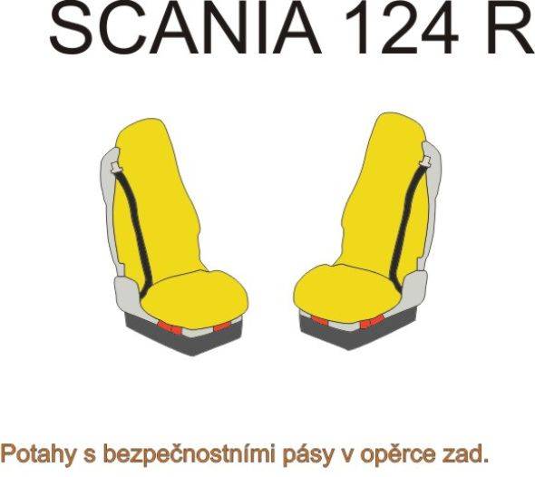 autopotah kožený SCANIA č.40 – ROYAL