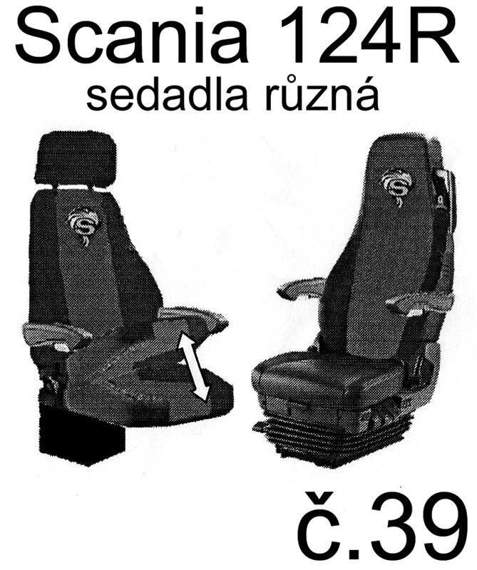 autopotah kožený SCANIA č.39 – ROYAL