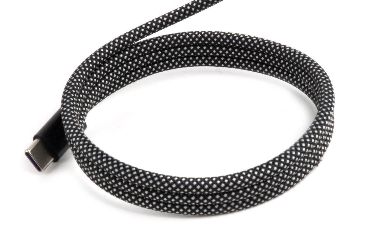 Magnetický USB kabel USB-C to USB-C, 60W, 100cm