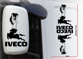 Samolepka na zrcátko IVECO - MST29X002